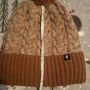 Reima Brand Brown Knit Kids Hat